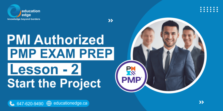 PMI Authorized PMP Exam Prep Lesson 2 Start the Project-min